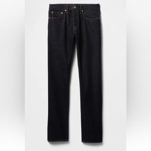 Gap Men Slim Selvedge Jeans 36x32 Deep Blue